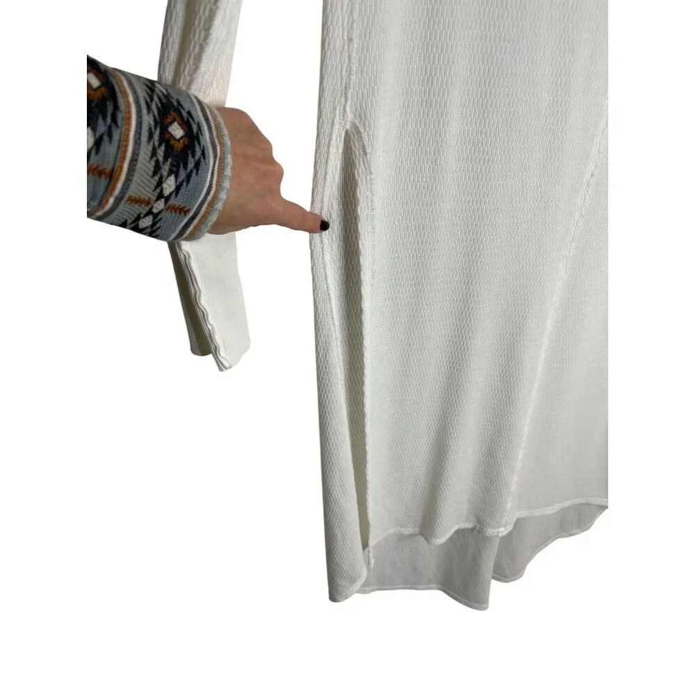 NWT Free People Super Sonic Thermal Ivory-sz Medium